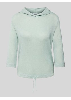 Sweter z rękawem o dł. 3/4 i tunelem model ‘Sukufi’ ze sklepu Peek&Cloppenburg  w kategorii Swetry damskie - zdjęcie 170946855