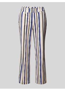 Spodnie materiałowe ze wzorem w paski model ‘Denise’ ze sklepu Peek&Cloppenburg  w kategorii Spodnie damskie - zdjęcie 170946995