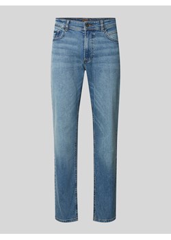 Jeansy o kroju regular fit w jednolitym kolorze model ‘HOUSTON’ ze sklepu Peek&Cloppenburg  w kategorii Jeansy męskie - zdjęcie 170947218
