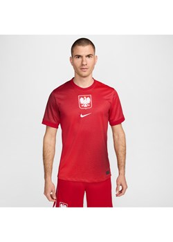 Męska koszulka piłkarska Nike Dri-FIT Polska Stadium 2024/25 (wersja wyjazdowa) – replika - Czerwony ze sklepu Nike poland w kategorii T-shirty męskie - zdjęcie 170947405