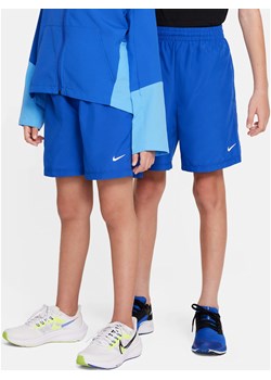 Spodenki treningowe dla dużych dzieci (chłopców) Nike Dri-FIT Multi - Niebieski ze sklepu Nike poland w kategorii Spodenki chłopięce - zdjęcie 170947407