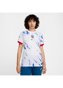 Damska koszulka piłkarska Nike Dri-FIT Norwegia (drużyna damska) Stadium 2024/25 (wersja wyjazdowa) – replika - Biel ze sklepu Nike poland w kategorii Bluzki damskie - zdjęcie 170947427