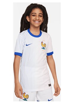 Koszulka piłkarska dla dużych dzieci Nike Dri-FIT FFF (drużyna męska) Stadium 2024/25 (wersja wyjazdowa) – replika - Biel ze sklepu Nike poland w kategorii T-shirty chłopięce - zdjęcie 170947489