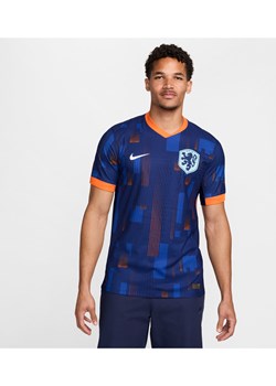 Męska koszulka piłkarska Nike Dri-FIT ADV Authentic Holandia (drużyna męska) Match 2024/25 (wersja wyjazdowa) - Niebieski ze sklepu Nike poland w kategorii T-shirty męskie - zdjęcie 170947515