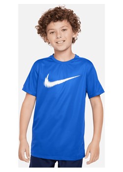 Koszulka z krótkim rękawem dla dużych dzieci Dri-FIT Nike Trophy23 - Niebieski ze sklepu Nike poland w kategorii T-shirty chłopięce - zdjęcie 170947517