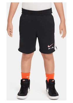 Spodenki z dzianiny dla dużych dzieci (chłopców) Nike Air - Czerń ze sklepu Nike poland w kategorii Spodenki chłopięce - zdjęcie 170947588