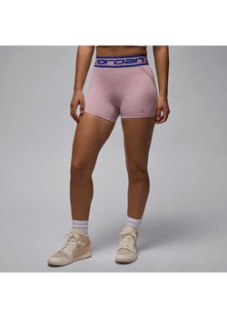 Damskie spodenki Jordan Sport 13 cm - Fiolet ze sklepu Nike poland w kategorii Szorty - zdjęcie 170947645