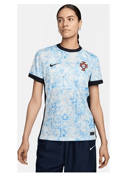 Damska koszulka piłkarska Nike Dri-FIT Portugalia (drużyna męska) Stadium 2024/25 (wersja wyjazdowa) – replika - Biel ze sklepu Nike poland w kategorii Bluzki damskie - zdjęcie 170947659