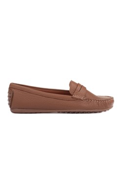 Marco Shoes Mokasyny z elastyczną podeszwą brązowe ze sklepu ButyModne.pl w kategorii Mokasyny damskie - zdjęcie 170948785
