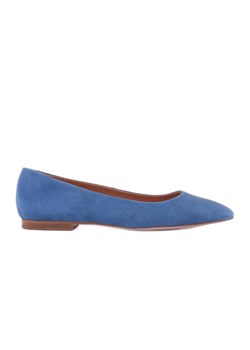 Marco Shoes Lekkie baleriny niebieskie ze sklepu ButyModne.pl w kategorii Balerinki - zdjęcie 170948786