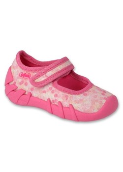 Befado obuwie dziecięce 109N264 różowe ze sklepu ButyModne.pl w kategorii Kapcie dziecięce - zdjęcie 170948835