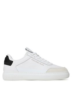 Calvin Klein Jeans Sneakersy Casual Cupsole YM0YM00670 Biały ze sklepu MODIVO w kategorii Buty sportowe męskie - zdjęcie 170951525