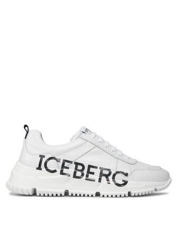 Iceberg Sneakersy Gregor IU1631 Biały ze sklepu MODIVO w kategorii Buty sportowe męskie - zdjęcie 170951845