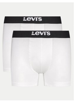 Levi's® Komplet 2 par bokserek Solid 37149-0812 Biały ze sklepu MODIVO w kategorii Majtki męskie - zdjęcie 170951988