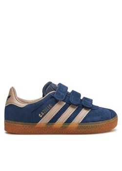 adidas Sneakersy Gazelle Kids IE8675 Niebieski ze sklepu MODIVO w kategorii Trampki dziecięce - zdjęcie 170952206