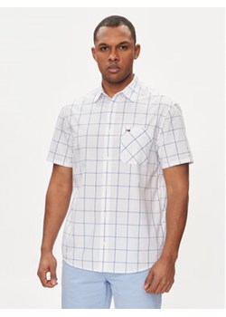 Tommy Jeans Koszula DM0DM18967 Biały Regular Fit ze sklepu MODIVO w kategorii Koszule męskie - zdjęcie 170952726
