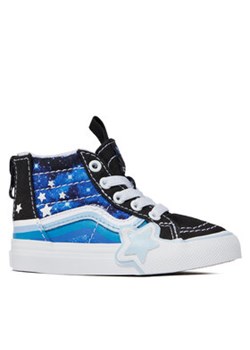 Vans Sneakersy Sk8-Hi Zip Rainbow Star VN000BVNY611 Czarny ze sklepu MODIVO w kategorii Trampki dziecięce - zdjęcie 170952778