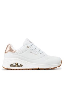 Skechers Sneakersy Uno 177094/WHT Biały ze sklepu MODIVO w kategorii Buty sportowe damskie - zdjęcie 170952857