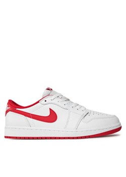 Nike Sneakersy Air Jordan 1 Retro Low CZ0790-161 Biały ze sklepu MODIVO w kategorii Buty sportowe męskie - zdjęcie 170953005