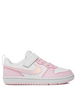 Nike Sneakersy Court Borough Low Recraft (PS) DV5457 105 Różowy ze sklepu MODIVO w kategorii Buty sportowe dziecięce - zdjęcie 170953015