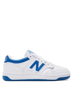 New Balance Sneakersy BB480LBL Biały ze sklepu MODIVO w kategorii Buty sportowe męskie - zdjęcie 170953187