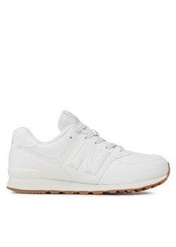 New Balance Sneakersy GC574NWW Biały ze sklepu MODIVO w kategorii Buty sportowe dziecięce - zdjęcie 170953376