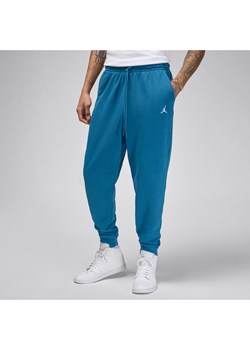 Męskie spodnie z dzianiny pętelkowej Jordan Essentials - Niebieski ze sklepu Nike poland w kategorii Spodnie męskie - zdjęcie 170955389