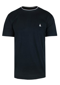 Jednokolorowa Męska Koszulka (T-Shirt) - Pako Jeans - Granatowa TSPJNScobaltGR ze sklepu JegoSzafa.pl w kategorii T-shirty męskie - zdjęcie 170955637