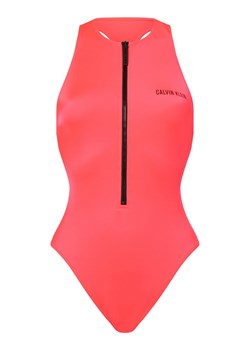 Calvin Klein Damski kostium kąpielowy Kobiety wyrazisty róż jednolity ze sklepu vangraaf w kategorii Stroje kąpielowe - zdjęcie 170956387