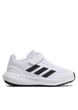 Sneakersy adidas Runfalcon 3.0 Sport Running Elastic Lace Top Strap Shoes HP5868 Biały ze sklepu eobuwie.pl w kategorii Buty sportowe dziecięce - zdjęcie 170956565