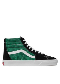 Sneakersy Vans Sk8-Hi VN000BW7YJ71 Black/Green ze sklepu eobuwie.pl w kategorii Trampki męskie - zdjęcie 170956626