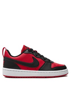 Sneakersy Nike Court Borough Low Recraft (GS) DV5456 600 Czerwony ze sklepu eobuwie.pl w kategorii Buty sportowe dziecięce - zdjęcie 170956717
