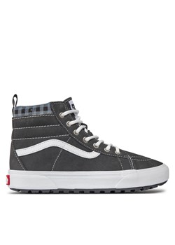 Sneakersy Vans Jn Sk8-Hi Mte-1 VN0A5KXKGYW1 Grey/White ze sklepu eobuwie.pl w kategorii Trampki dziecięce - zdjęcie 170956828
