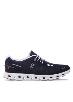 Sneakersy On Cloud 5 59.98916 Granatowy ze sklepu eobuwie.pl w kategorii Buty sportowe męskie - zdjęcie 170957087