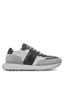 Sneakersy Calvin Klein Low Top Lace Up Mix HM0HM00497 Granite Road/Magnet/Light Grey 0IO ze sklepu eobuwie.pl w kategorii Buty sportowe męskie - zdjęcie 170957268