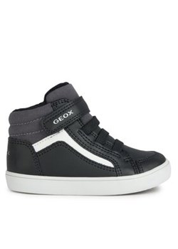 Geox Sneakersy B Gisli Boy B361NF 05410 C0005 S Czarny ze sklepu MODIVO w kategorii Trampki dziecięce - zdjęcie 170957569