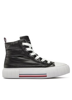 Tommy Hilfiger Sneakersy T3A9-32975-1437999 M Czarny ze sklepu MODIVO w kategorii Trampki dziecięce - zdjęcie 170957637