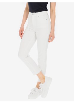 Bawełniane białe jeansy damskie L'AF Dalia ze sklepu Eye For Fashion w kategorii Jeansy damskie - zdjęcie 170957767