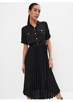 Mohito - Koszulowa sukienka midi - czarny ze sklepu Mohito w kategorii Sukienki - zdjęcie 170957929
