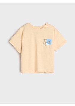 Sinsay - Koszulka - kremowy ze sklepu Sinsay w kategorii Koszulki niemowlęce - zdjęcie 170958939