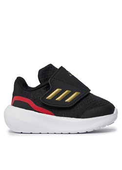 Sneakersy adidas RunFalcon 3.0 Hook-and-Loop Shoes IG5390 Czarny ze sklepu eobuwie.pl w kategorii Buty sportowe dziecięce - zdjęcie 170960519