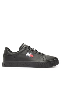 Sneakersy Tommy Jeans Tjw Cool Sneaker Ess EN0EN02531 Black BDS ze sklepu eobuwie.pl w kategorii Trampki damskie - zdjęcie 170960907