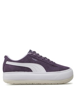 Sneakersy Puma Suede Mayu 380686 17 Purple Charcoal/Puma White ze sklepu eobuwie.pl w kategorii Trampki damskie - zdjęcie 170960976
