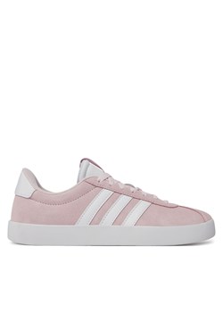 Sneakersy adidas VL Court 3.0 ID6281 Różowy ze sklepu eobuwie.pl w kategorii Trampki damskie - zdjęcie 170961009