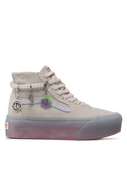 Sneakersy Vans Sk8-Hi Tapered VN0A7Q5PBMB1 Szary ze sklepu eobuwie.pl w kategorii Trampki damskie - zdjęcie 170961106