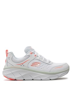 Sneakersy Skechers D'Lux Walker 2.0-Daisy Doll 150093/WMLT Biały ze sklepu eobuwie.pl w kategorii Buty sportowe damskie - zdjęcie 170961195