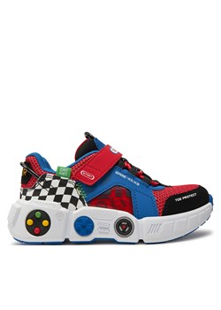 Sneakersy Skechers Gametronix 402260L/BLMT Blue/Multi ze sklepu eobuwie.pl w kategorii Półbuty dziecięce - zdjęcie 170961196