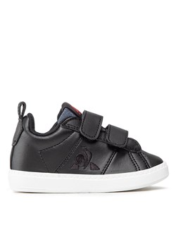 Sneakersy Le Coq Sportif Courtclassic Inf Workwear 2220339 Black ze sklepu eobuwie.pl w kategorii Buty sportowe dziecięce - zdjęcie 170961219