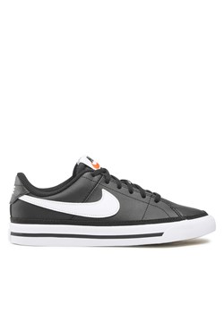 Sneakersy Nike Court Legacy (Gs) DA5380 002 Czarny ze sklepu eobuwie.pl w kategorii Buty sportowe damskie - zdjęcie 170961247