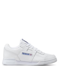 Sneakersy Reebok Workout Plus HP5909 Biały ze sklepu eobuwie.pl w kategorii Buty sportowe męskie - zdjęcie 170961448